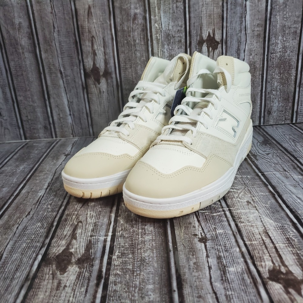 New Balance Men's 650R Beige White Basketball Shoes BB650RPC Size 11.5